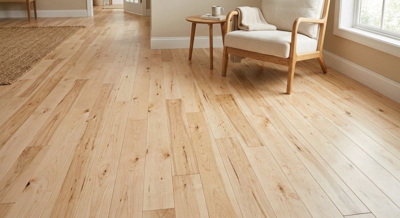 Birch Floor Installation in Statesville, NC