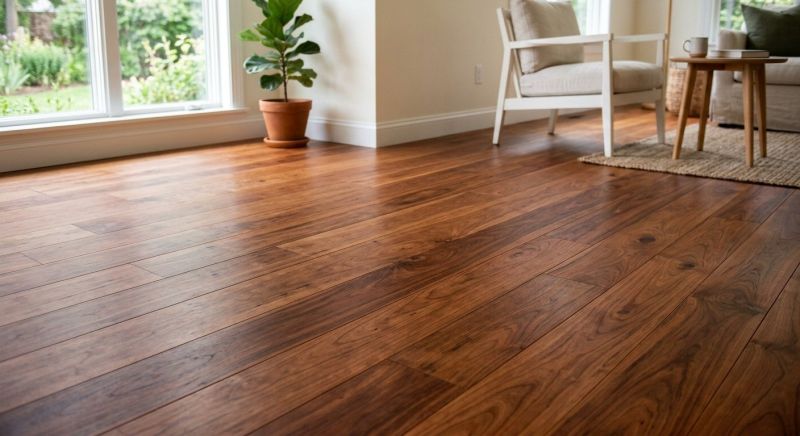 Cherry Floor Installation in Denver, NC