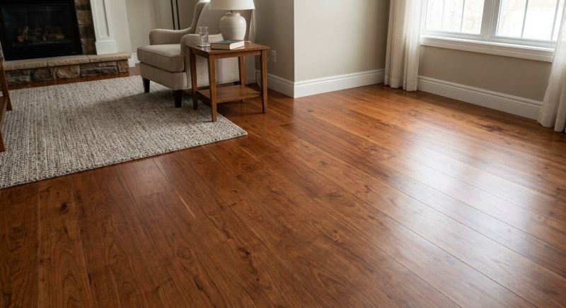 Cherry Floor Installation in Troutman, NC
