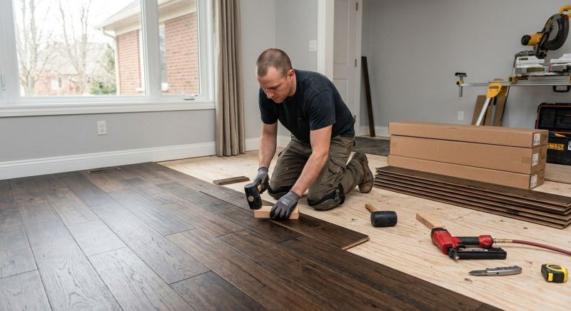 Hardwood Floor Installation in Hickory, NC