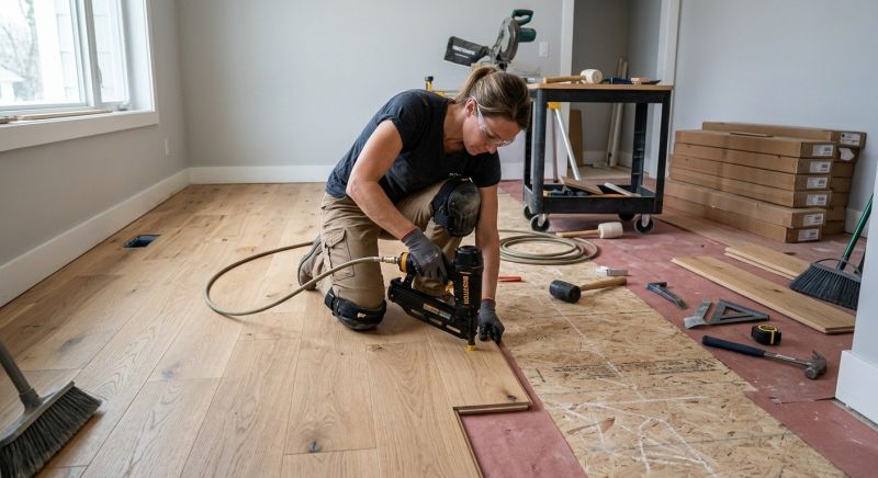 Hardwood Floor Installation in Sherrills Ford, NC