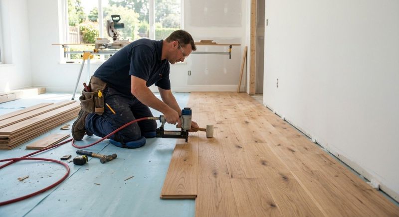 Hardwood Floor Installation in Wilkesboro, NC