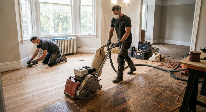 Hardwood Floor Renovation in Statesville, NC