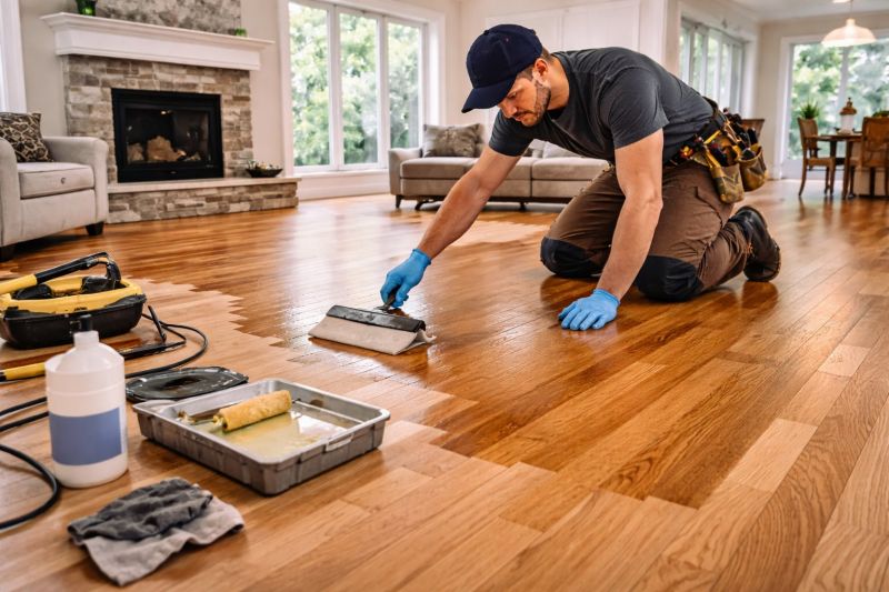 Hardwood Floor Renovation in Statesville, NC