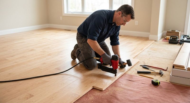 Maple Flooring Installation in Statesville, NC