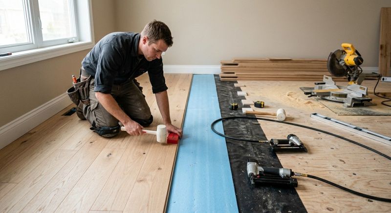 Wood Flooring Installation in Troutman, NC
